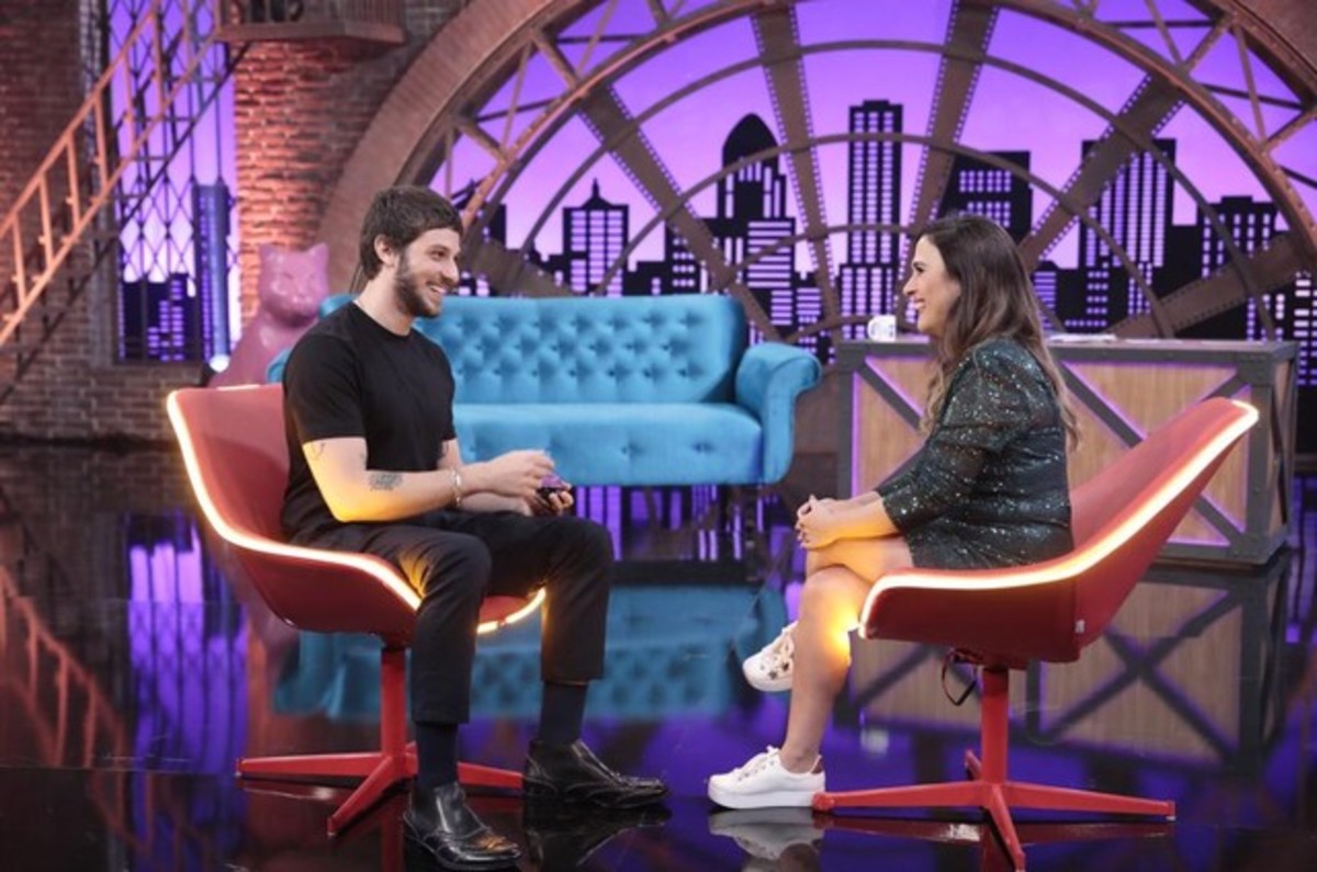Chay Suede e Tatá Werneck no Lady Night