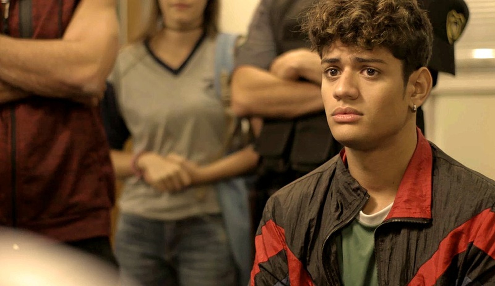 Cleber (Gabriel Santana) em Malhação