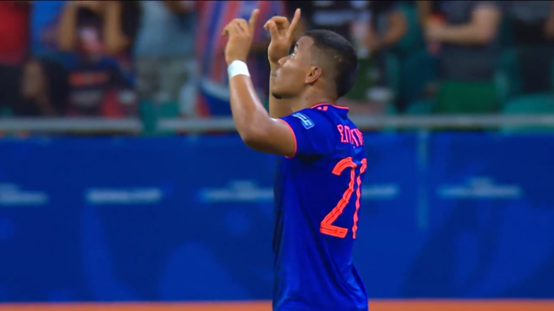 Colômbia em jogo da Copa América