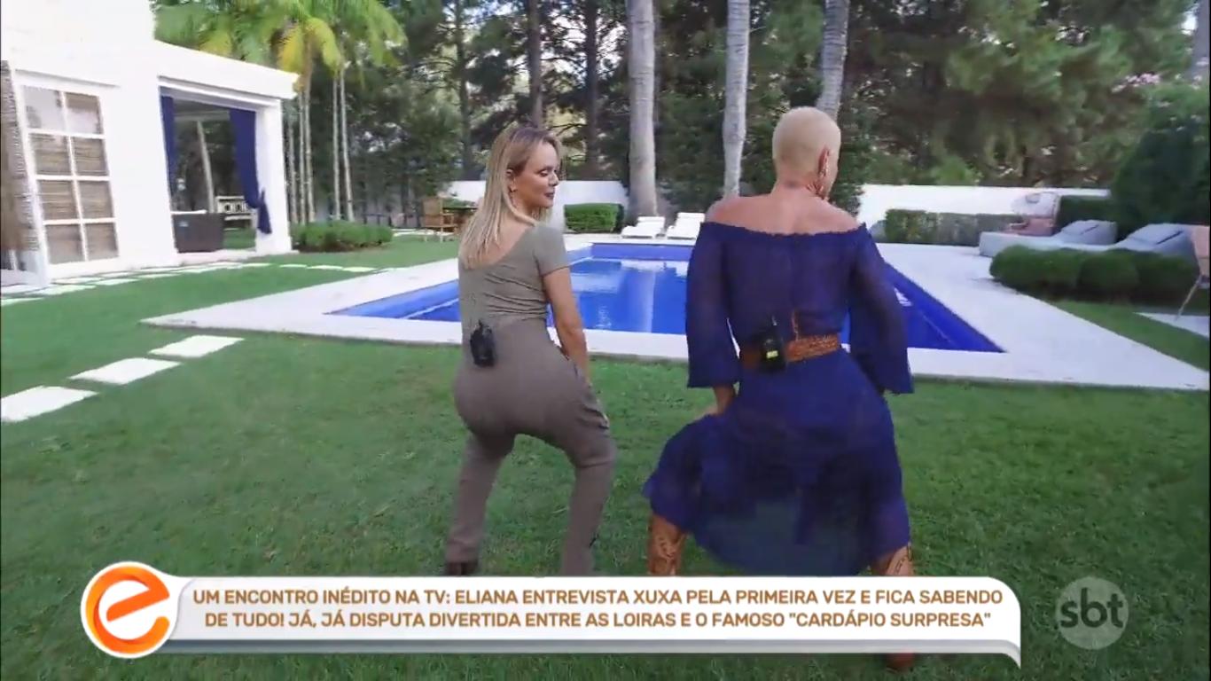 Eliana e Xuxa no Programa Eliana
