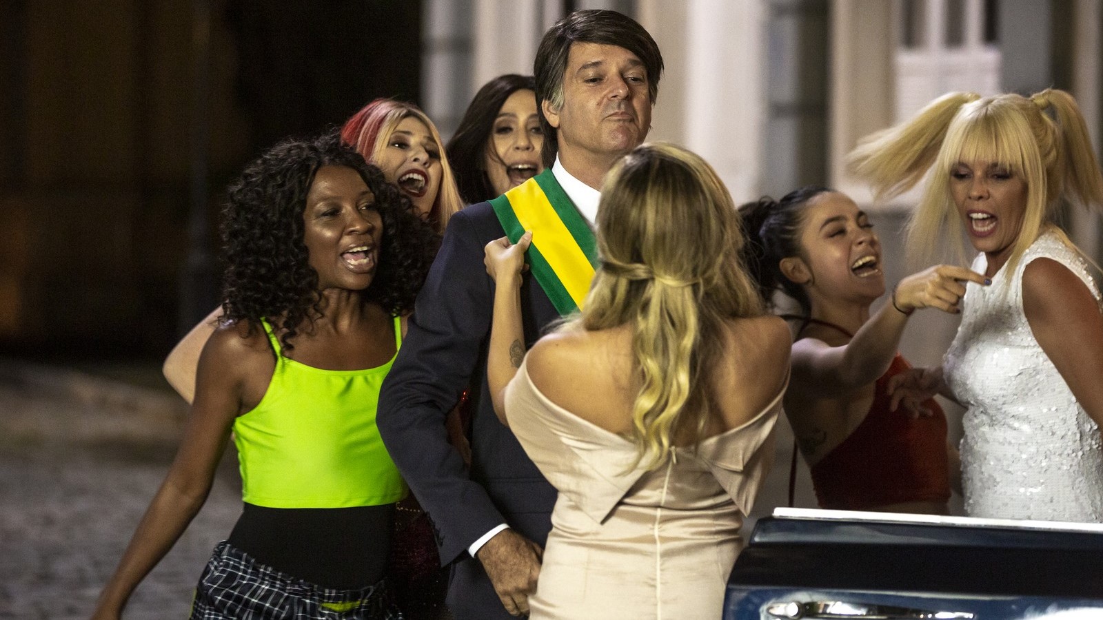 Cena da paródia criada pelo programa Zorra