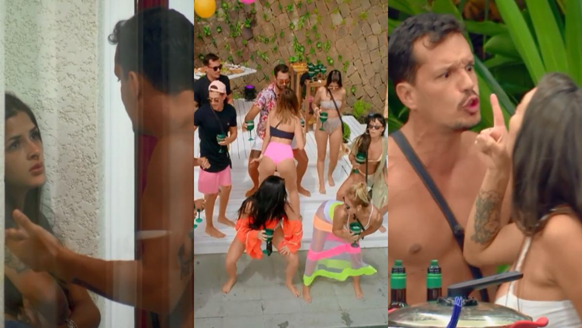Cenas do nono episódio do reality De Férias com o Ex Brasil