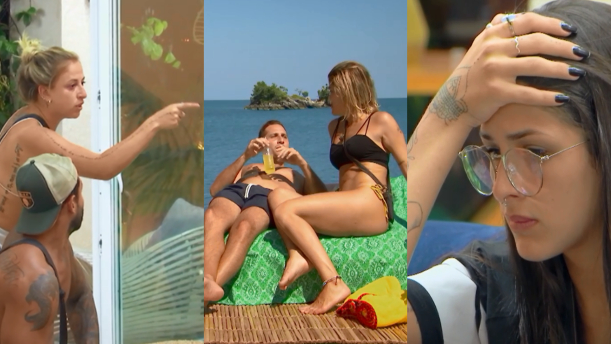 Cenas do décimo episódio do reality De Férias com o Ex Brasil