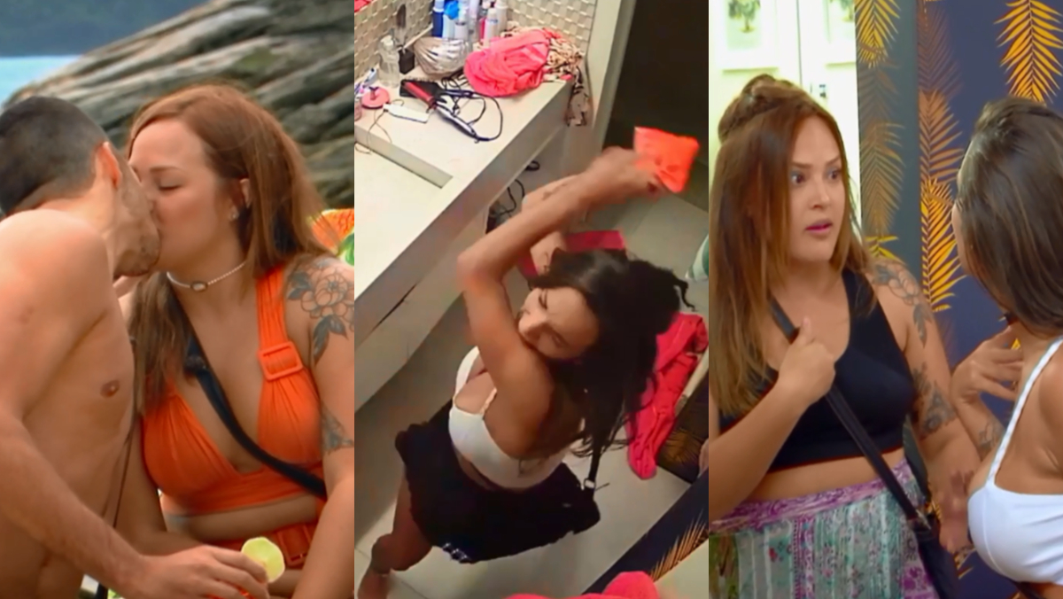 Cenas do reality De Férias com o Ex Brasil 4