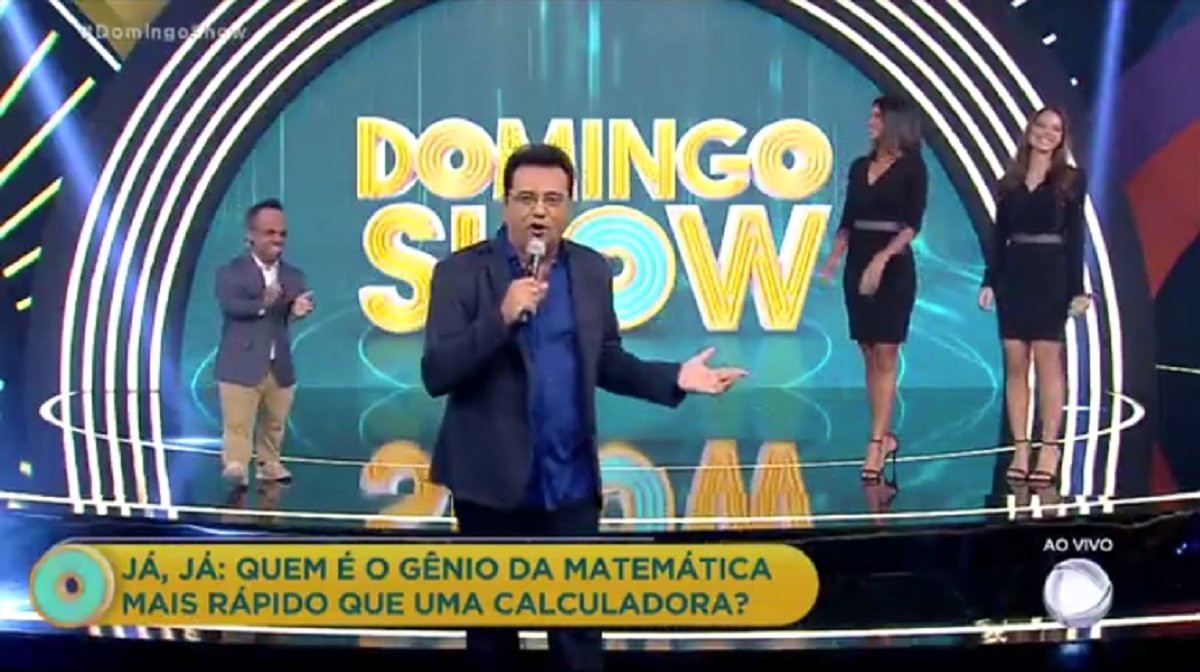 Geraldo Luiz no novo Domingo Show, da Record