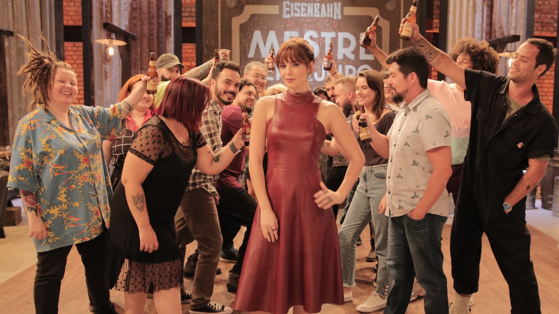 Titi Müller apresenta o reality Eisenbahn Mestre Cervejeiro no Multishow