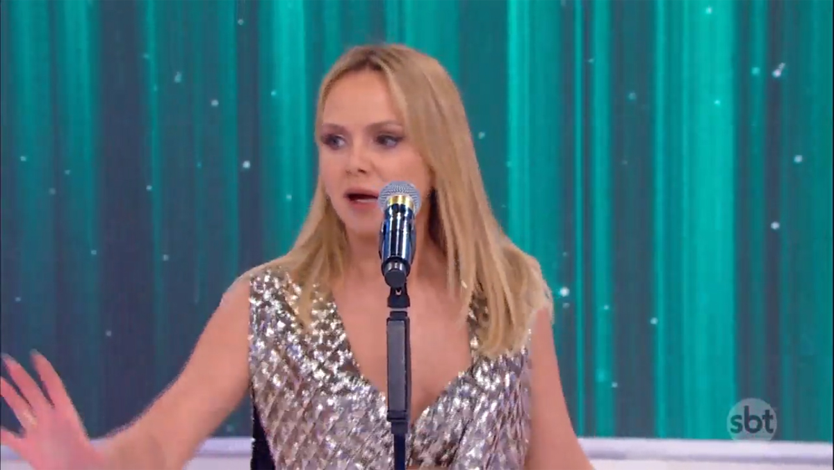 Eliana no Programa Silvio Santos