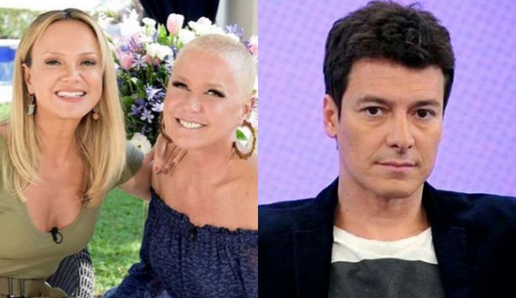 Eliana, Xuxa e Rodrigo Faro