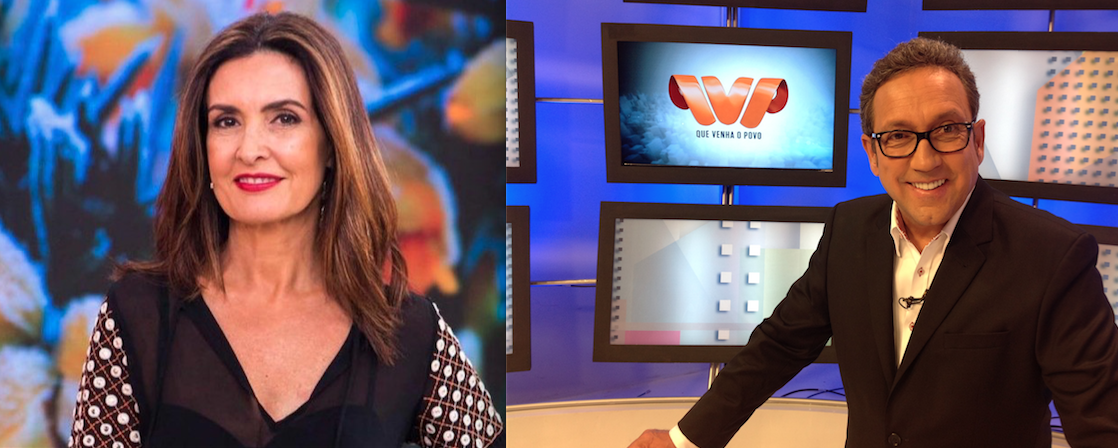 Fátima Bernardes e Casemiro Neto: apresentador do SBT na Bahia vence Globo desde 2016 (Divulgação)