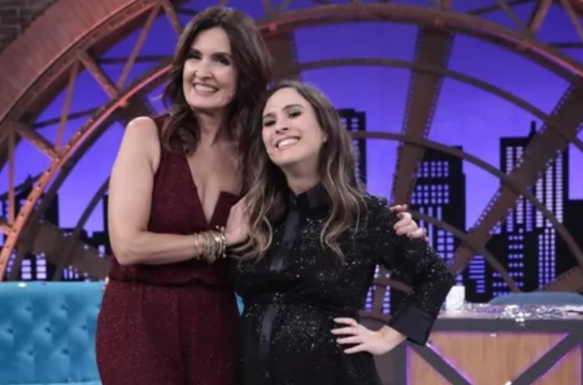 Fátima Bernardes e Tatá Werneck no Lady Night
