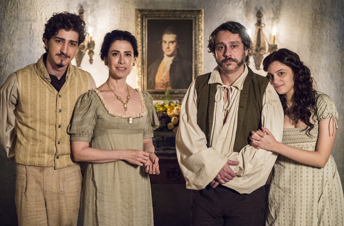 Elenco da série Filhos da Pátria (Divulgação / Globo)