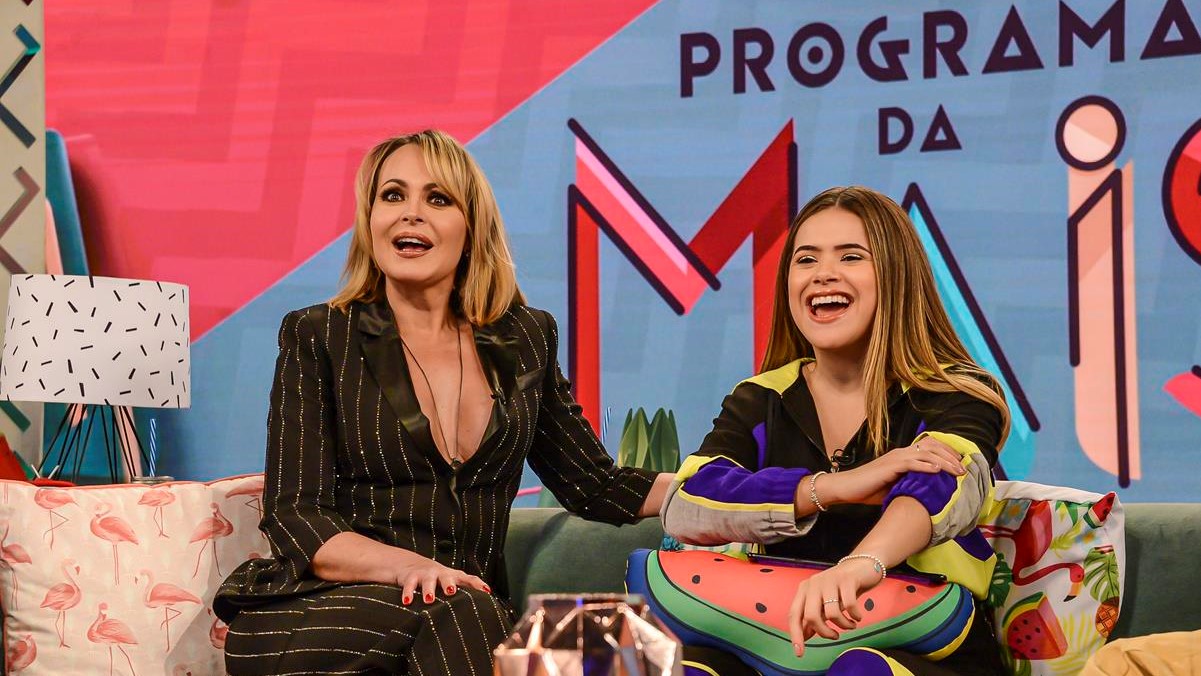 Gabriela Spanic no Programa da Maisa