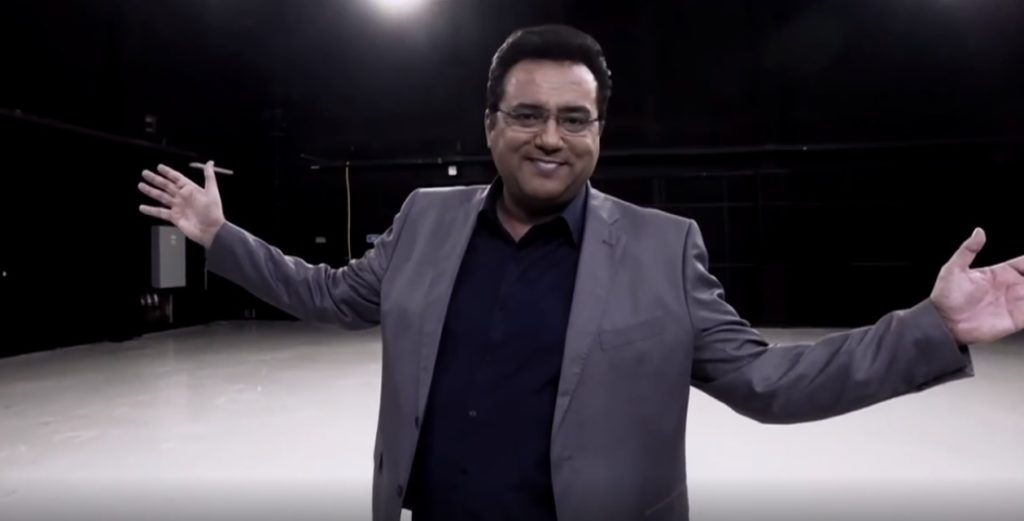 Geraldo Luís, apresentador do Domingo Show