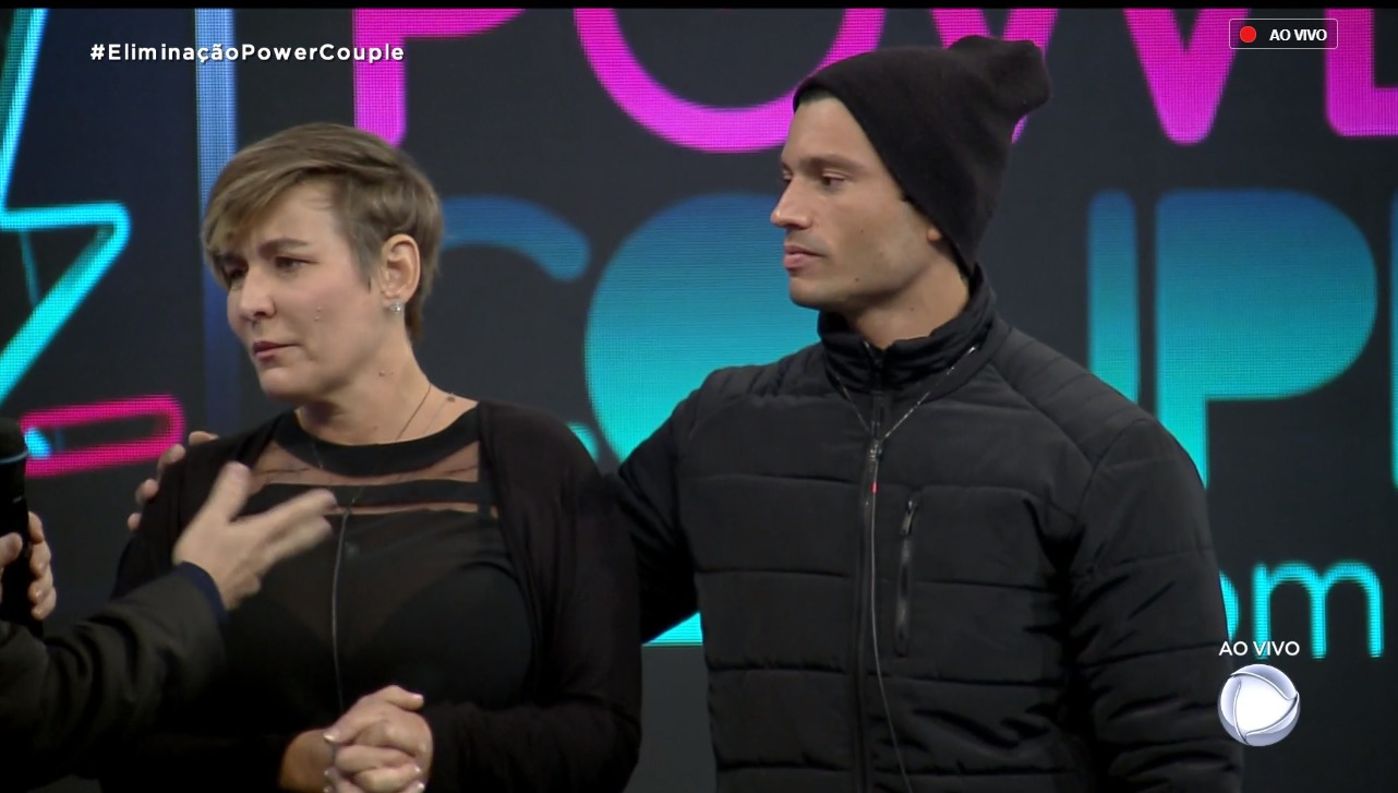 Jackie Sampaio e Maikel Castro
