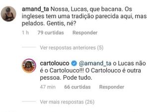Jornalista da Globo foi surpreendido por mensagem da namorada na web