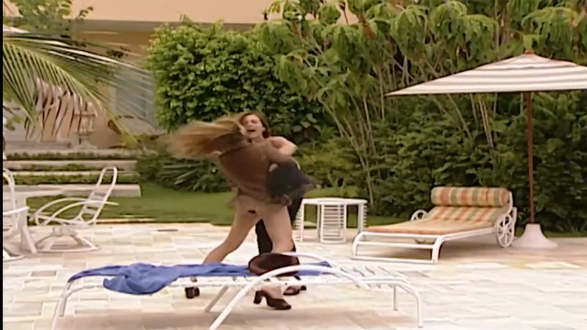 Laura (Viviane Pasmanter) e Eduarda (Gabriela Duarte) em Por Amor