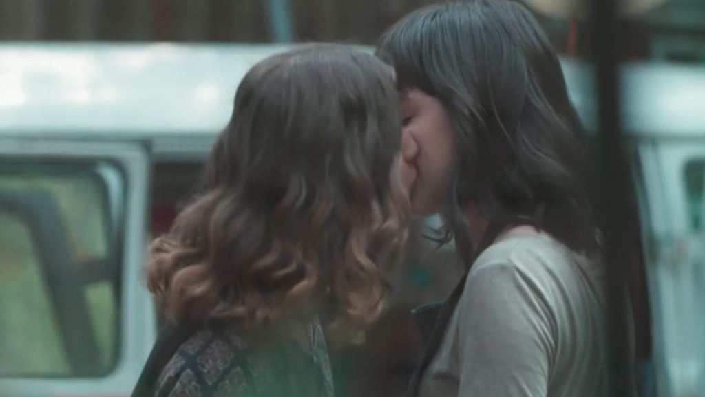 Lica (Manoela Aliperti) e Samantha (Giovanna Grígio) em Malhação