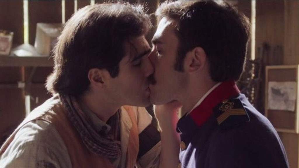 Luccino (Juliano Laham) e Otávio (Pedro Henrique Müller) em Orgulho e Paixão