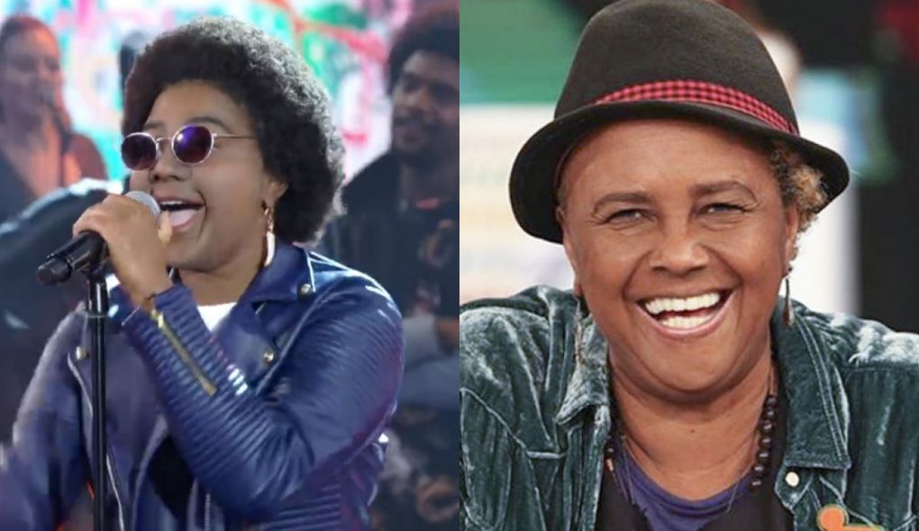 Ludmilla interpretou Sandra de Sá no Show dos Famosos