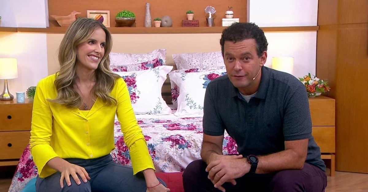 Mariana Ferrão e Fernando Rocha, ex-apresentadores do Bem Estar