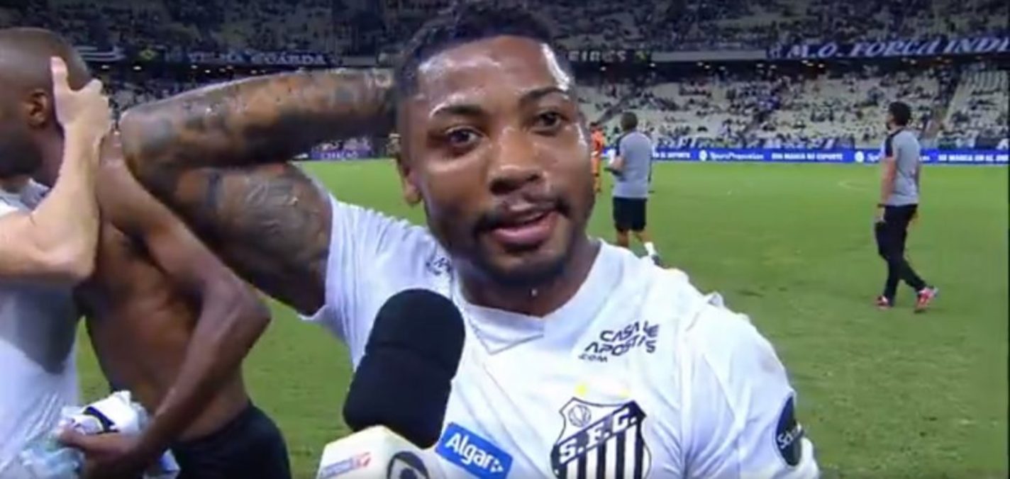 Marinho, jogador do Santos