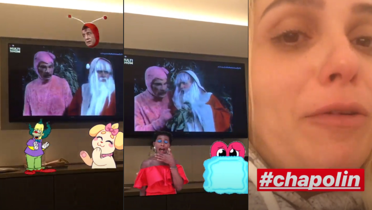 Monica Iozzi compartilhou com os seguidores sua emoção ao rever Chapolin