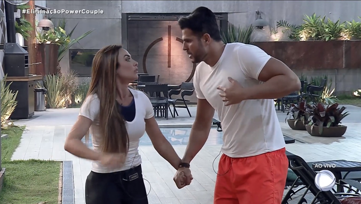 Nicole Bahls e Marcelo Bimbi