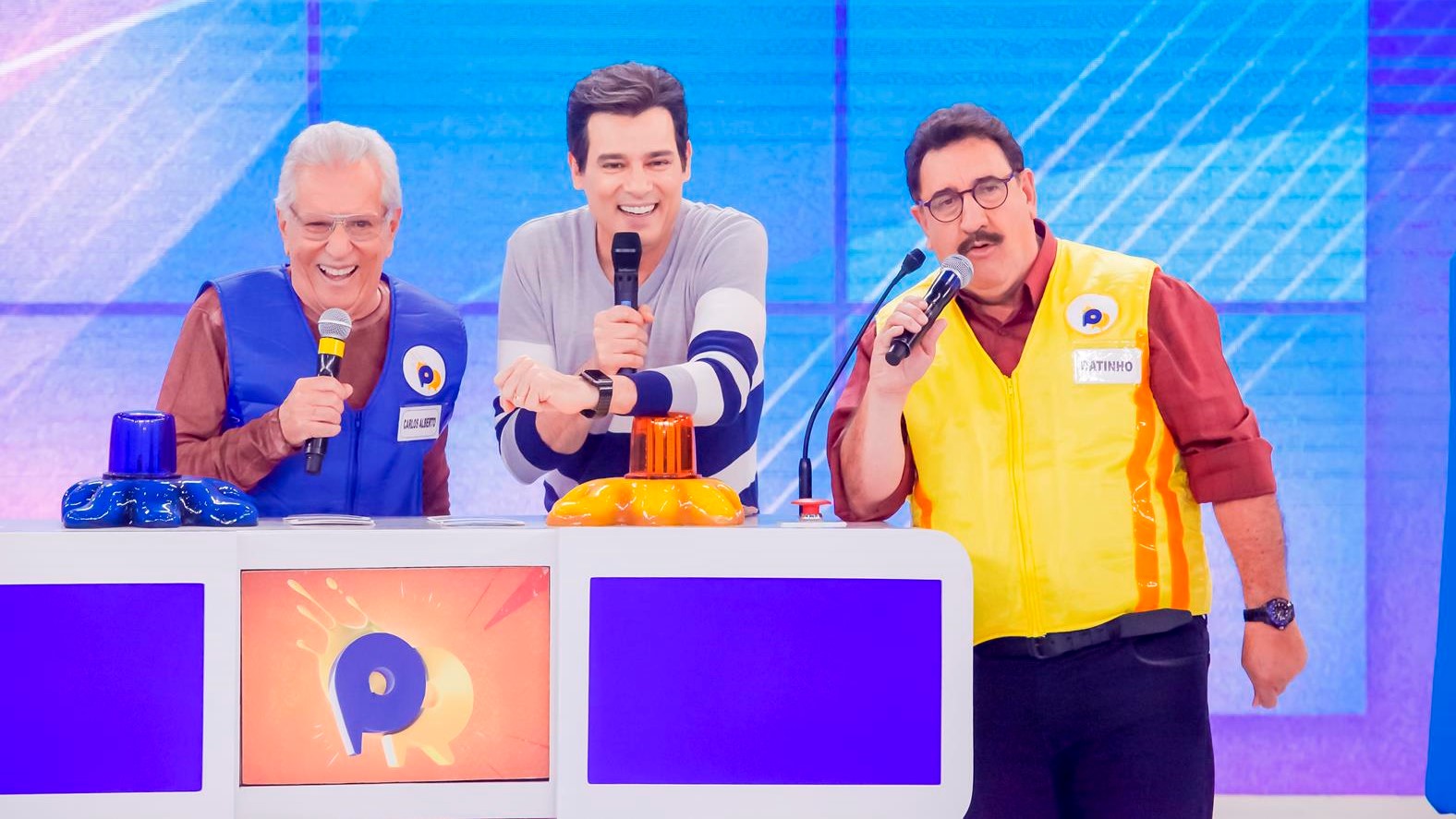 Carlos Alberto de Nóbrega e Ratinho no Passa ou Repassa
