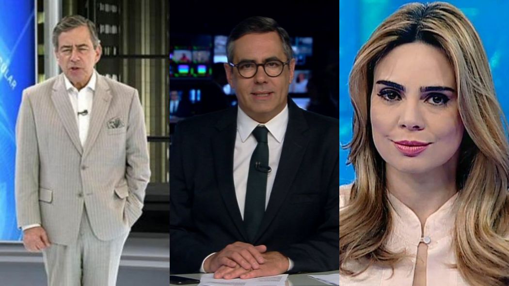Paulo Henrique Amorim, Fabio Pannunzio e Rachel Sheherazade
