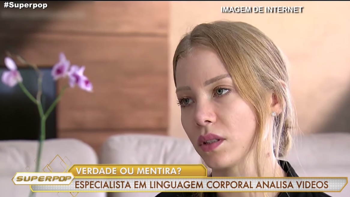 Superpop borra logotipo da Record TV ao usar entrevista de Najila Trindade