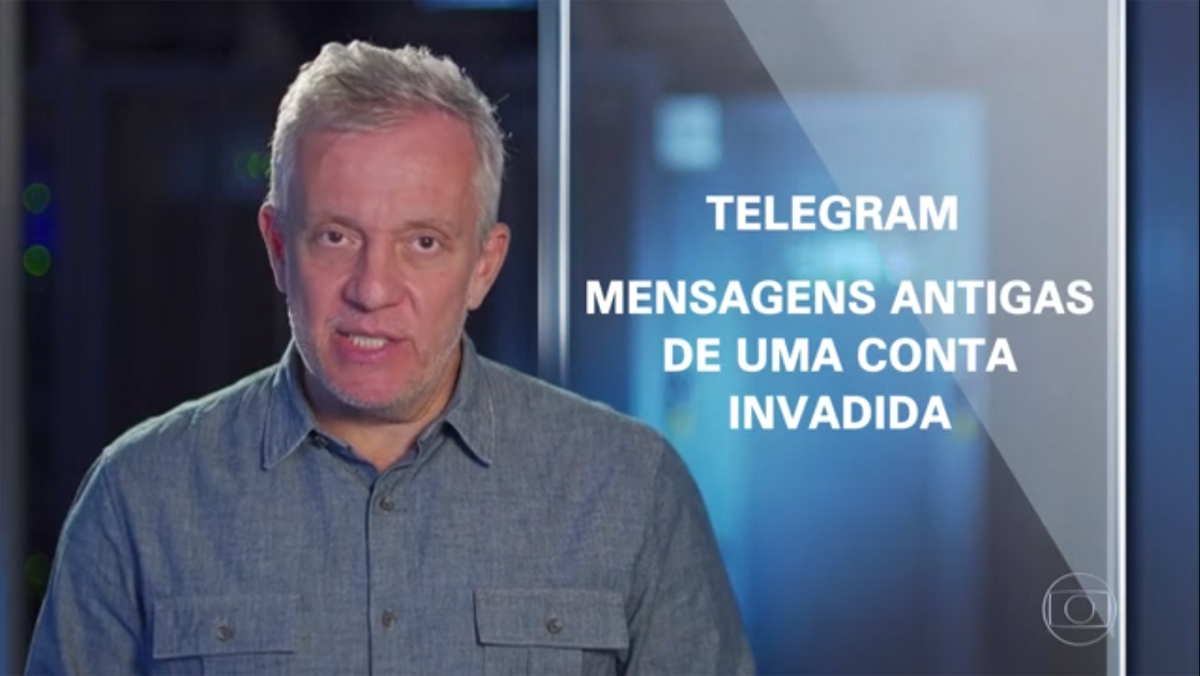 Reportagem do Fantástico sobre o telegram