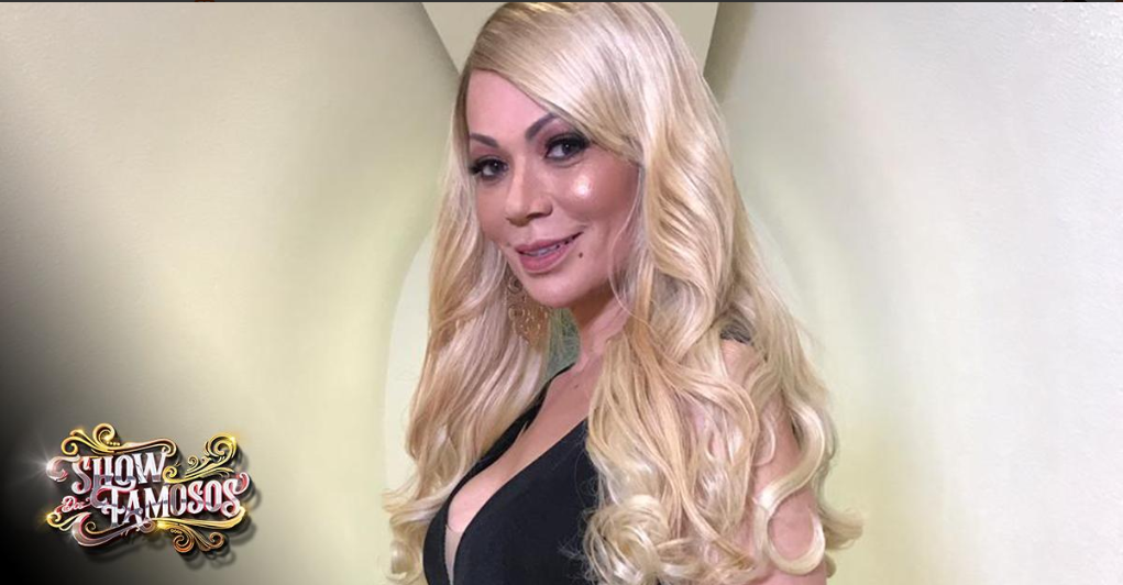 Solange Almeida caracterizada como Mariah Carey
