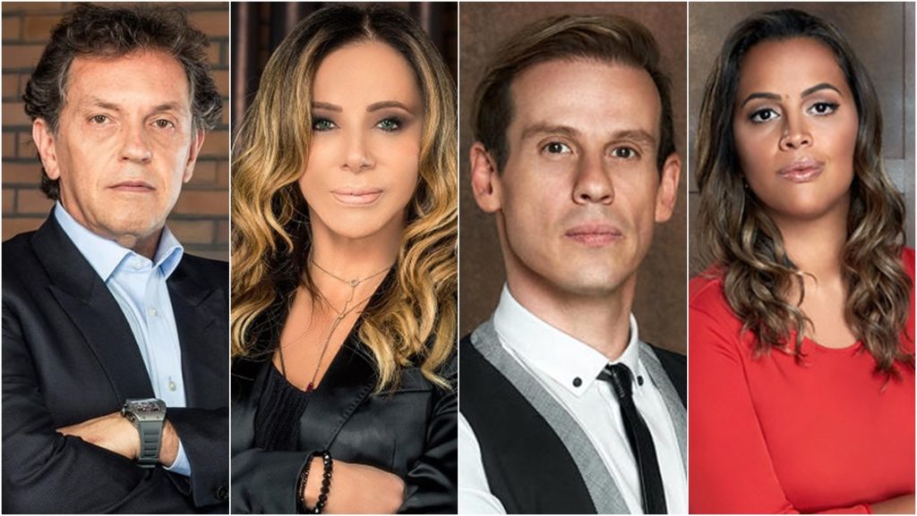 Tubarões da nova temporada do Shark Tank, do canal Sony (Reprodução: Sony)