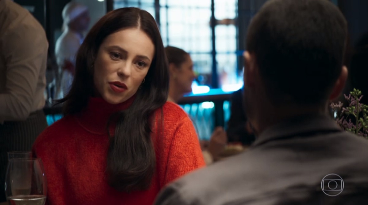 Virgínia (Paolla Oliveira) e Camilo (Lee Taylor), em A Dona do Pedaço