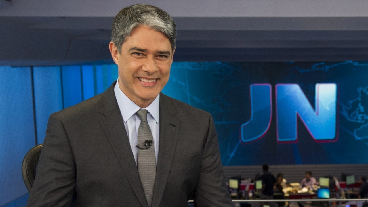 William Bonner no Jornal Nacional