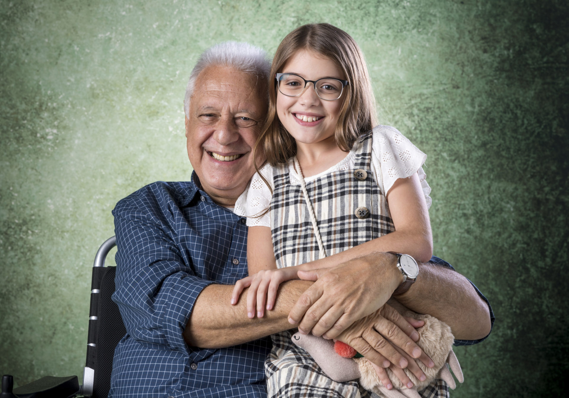 Alberto (Antonio Fagundes) e Sofia (Valentina Vieira) em Bom Sucesso