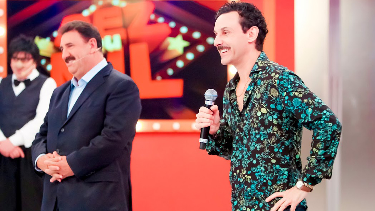 Carlos Massa e Lindomar (Ivan Parente) em As Aventuras de Poliana