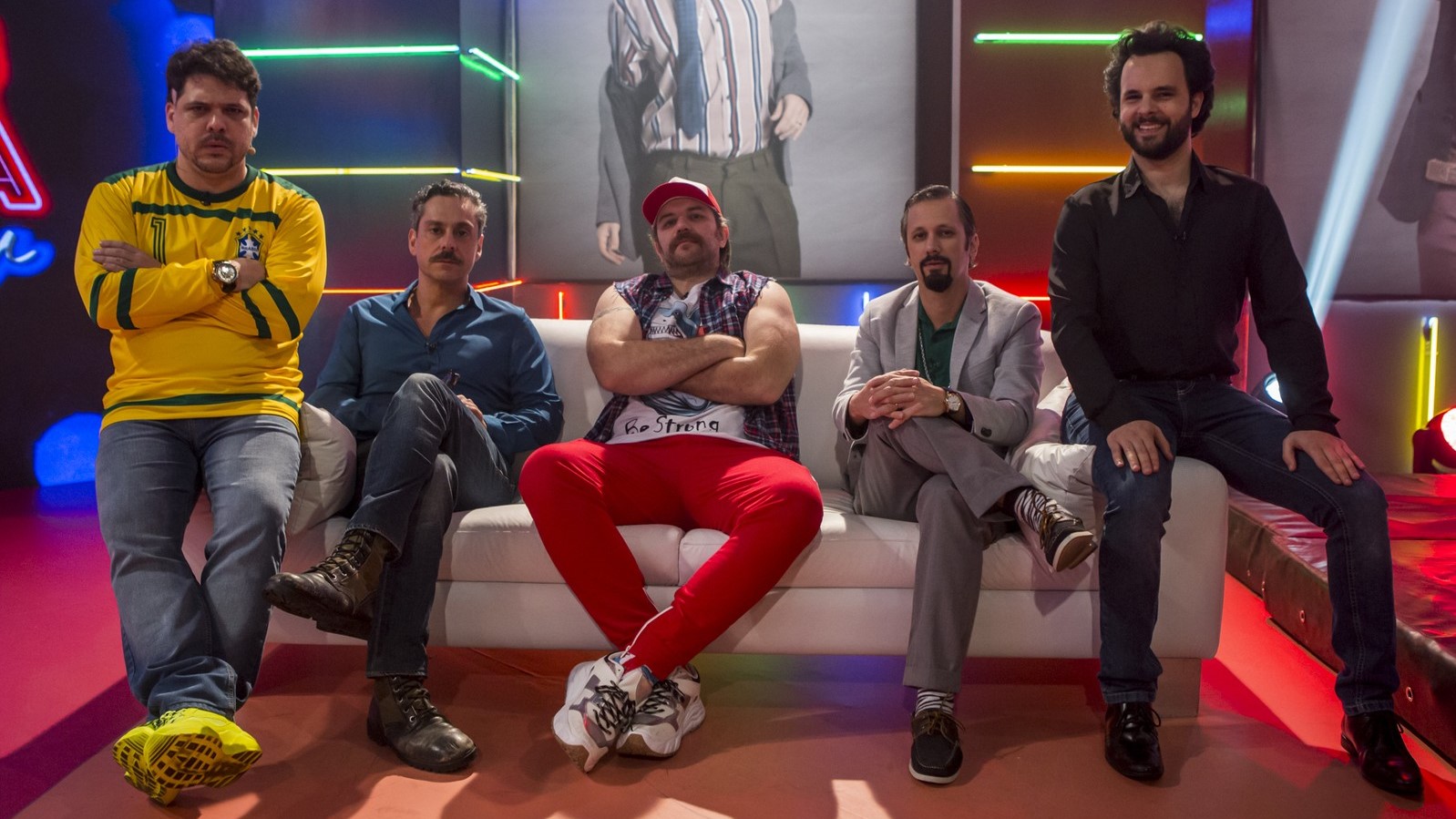 Alexandre Nero participou do primeiro episódio do Choque de Cultura Show