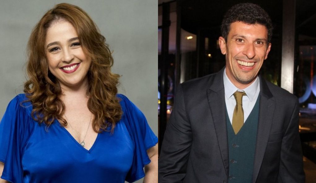 Débora Lamm e Milhem Cortaz serão um casal em Amor de Mãe