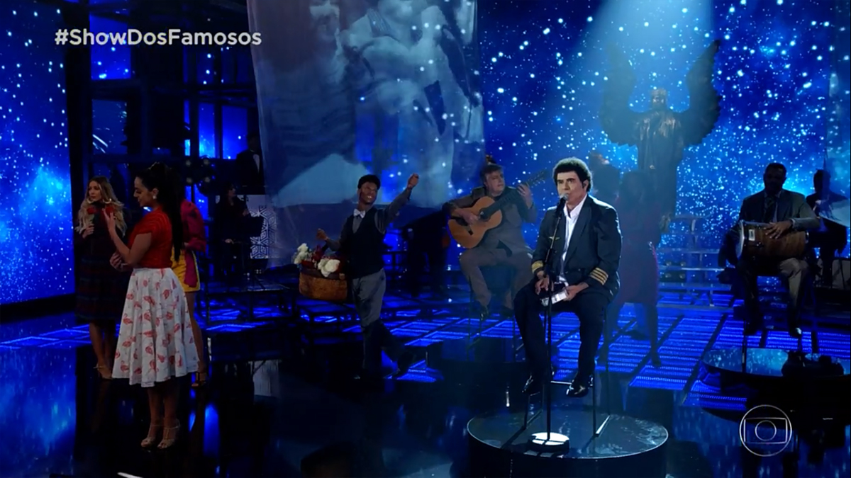 Diogo Nogueira no Show dos Famosos