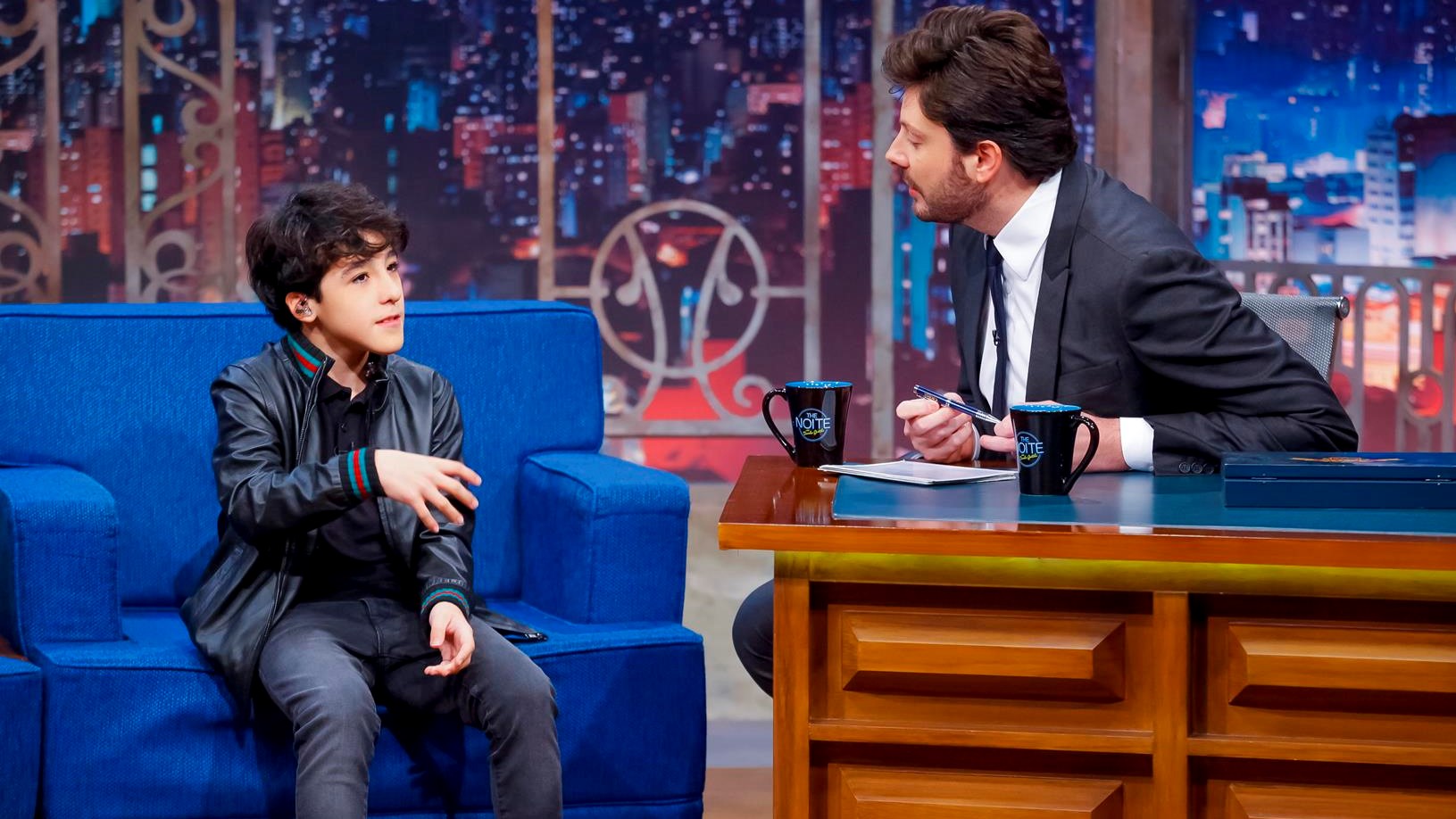 Enzo Rabelo no The Noite com Danilo Gentili
