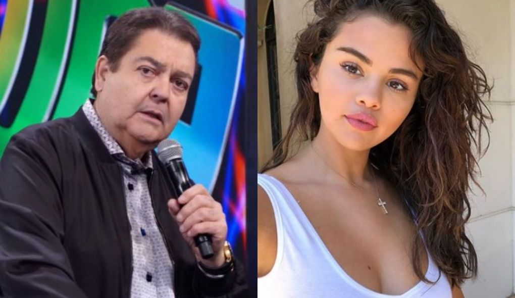 Faustão e Selena Gomez