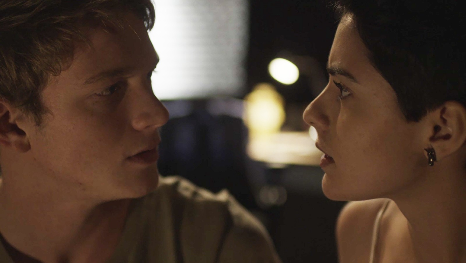 Filipe (Pedro Novaes) e Martinha (Beatriz Damini) em Malhação