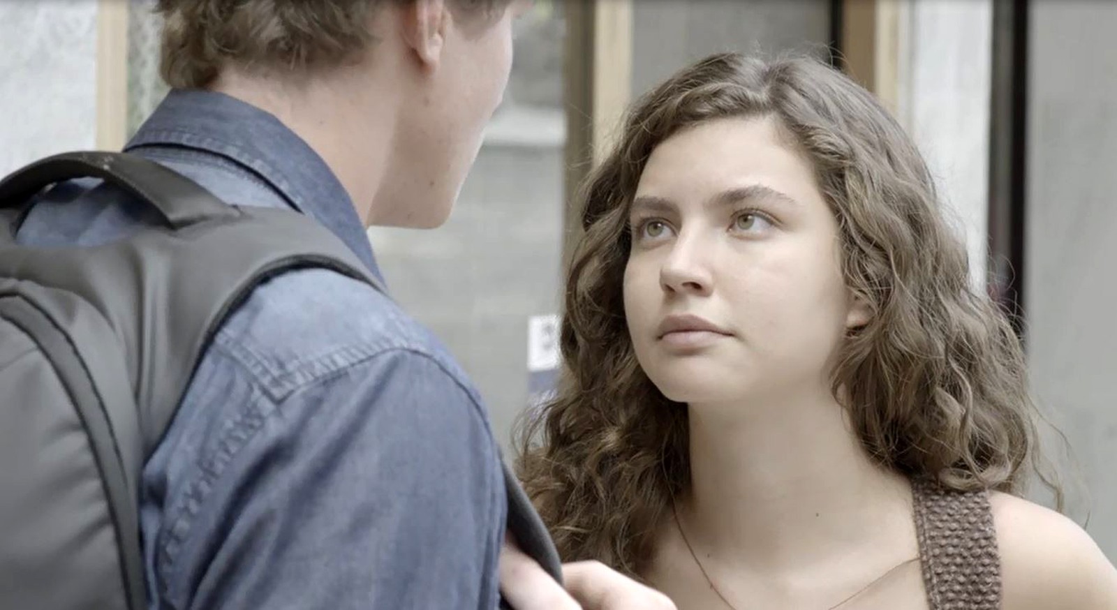 Filipe (Pedro Novaes) e Rita (Alanis Guillen) em Malhação