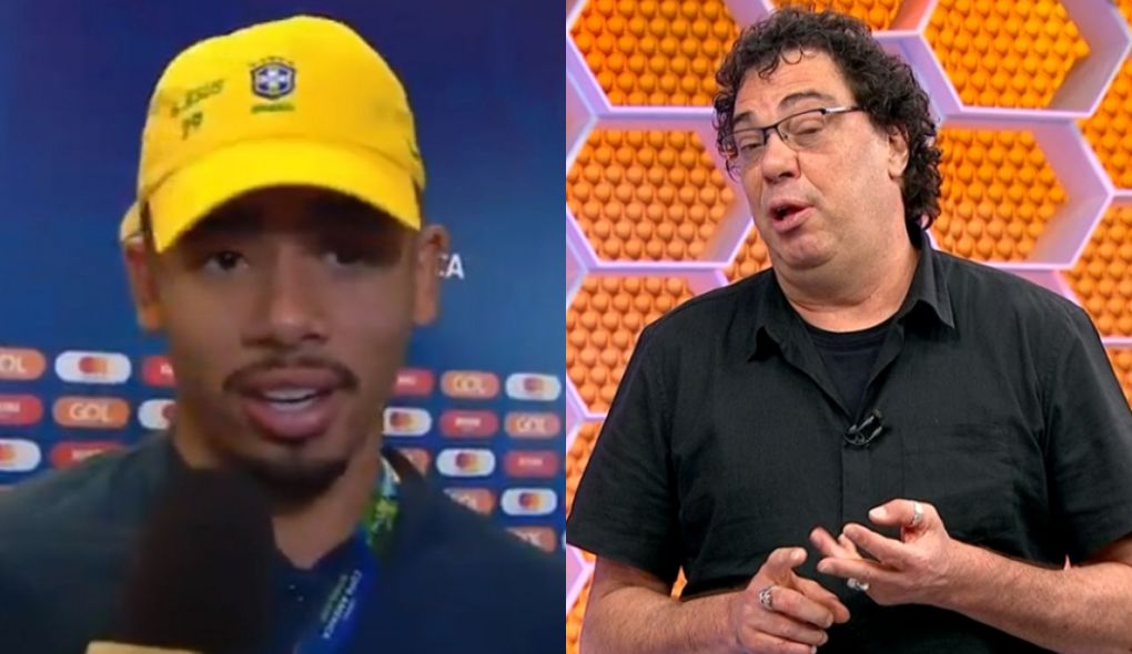Gabriel Jesus e Walter Casagrande