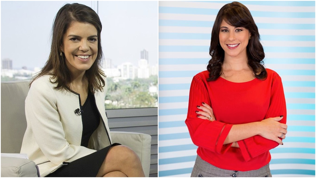 Mariana Gross e Jéssica Senra: âncoras locais da Globo no Rio e Bahia estarão em especial do Jornal Nacional (Divulgação/TV Bahia/Globo Rio)