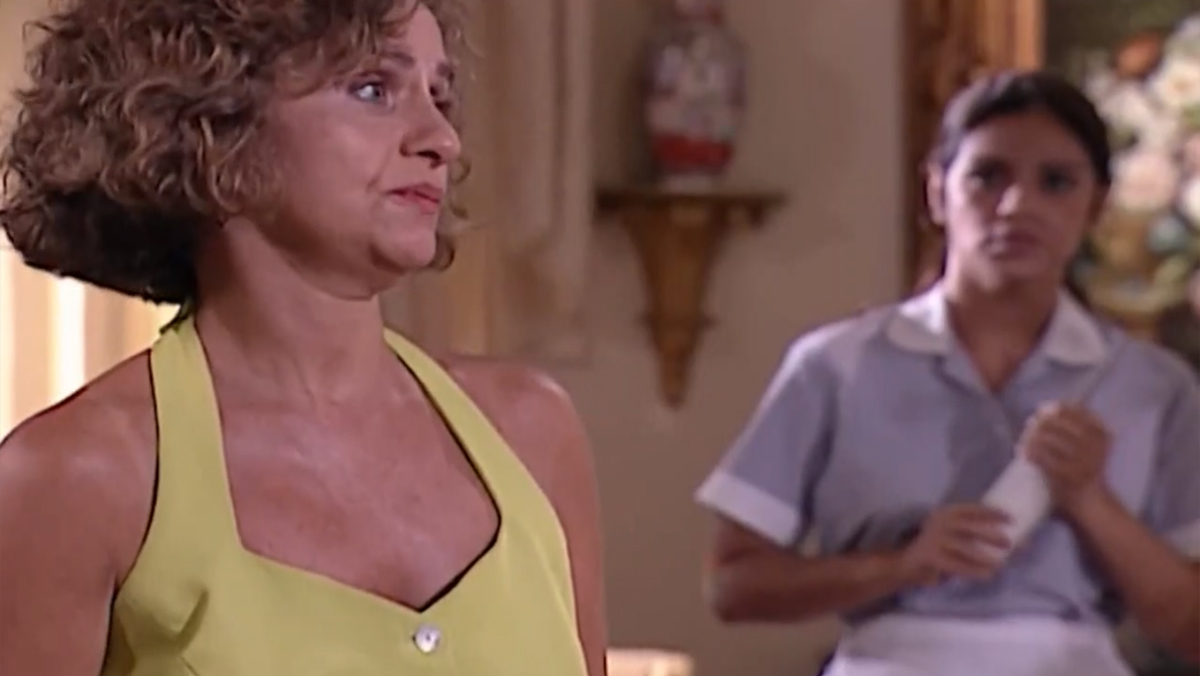 Lídia (Regina Braga) em Por Amor