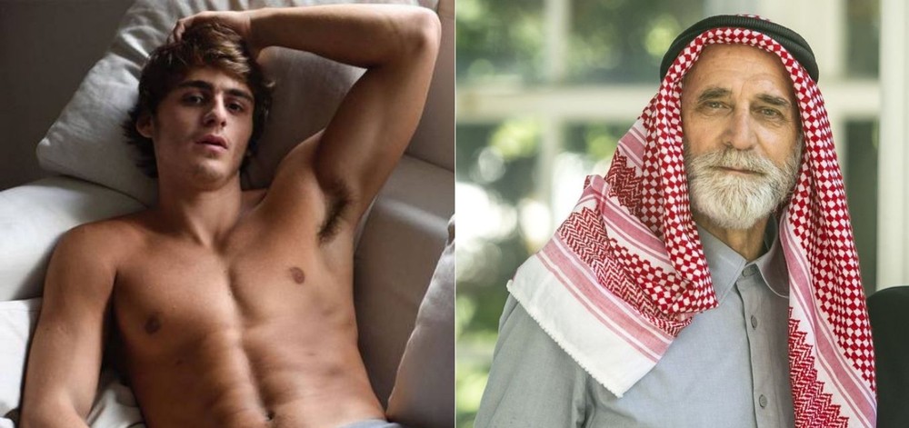 Lucas Capri e Herson Capri: pai e filho atuaram em Órfãos da Terra