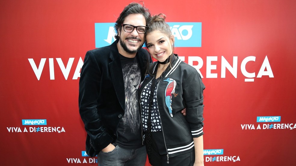 Lúcio Mauro Filho e Gabi Medvedovski foram pai e filha em Malhação