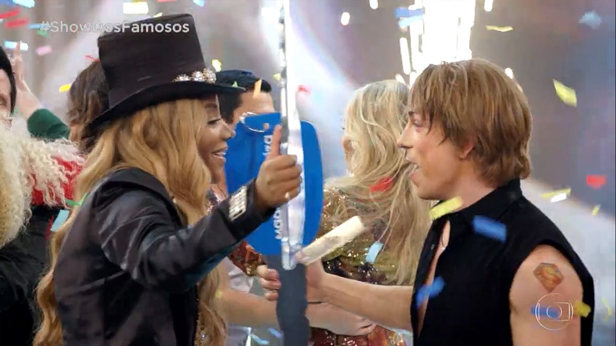 Ludmilla e Di Ferrero no Show dos Famosos